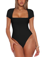 Sublime Radiance Square Neck Bodysuit - REORIA