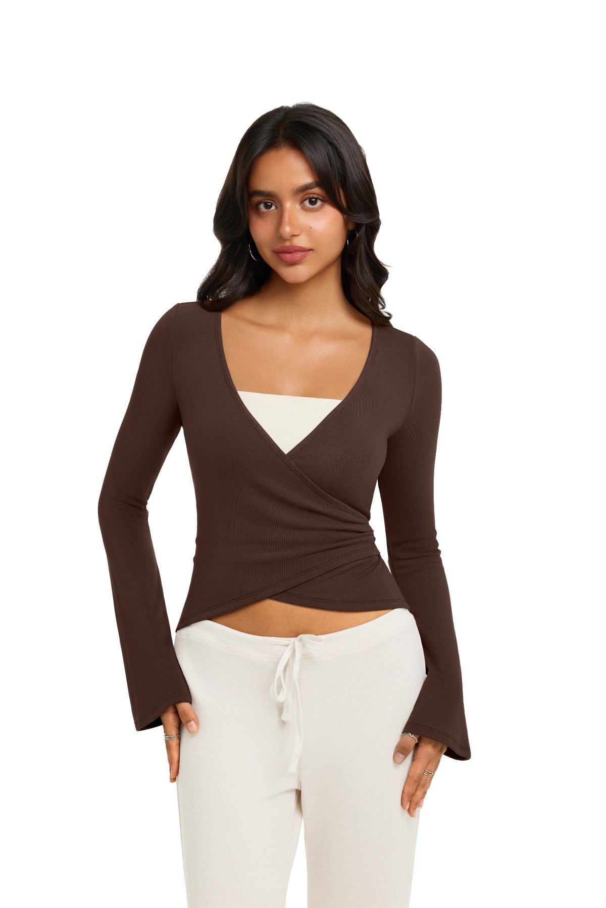 Soft Comfort Wrap Top for Everyday Wear
