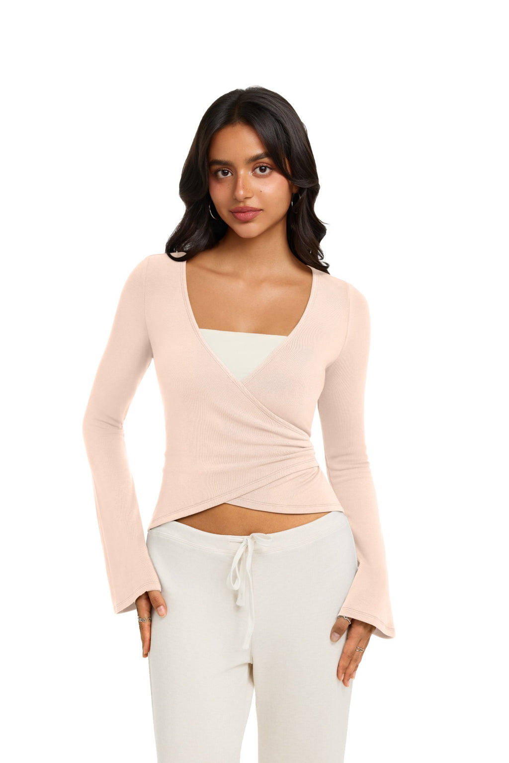 Soft Comfort Wrap Top for Everyday Wear