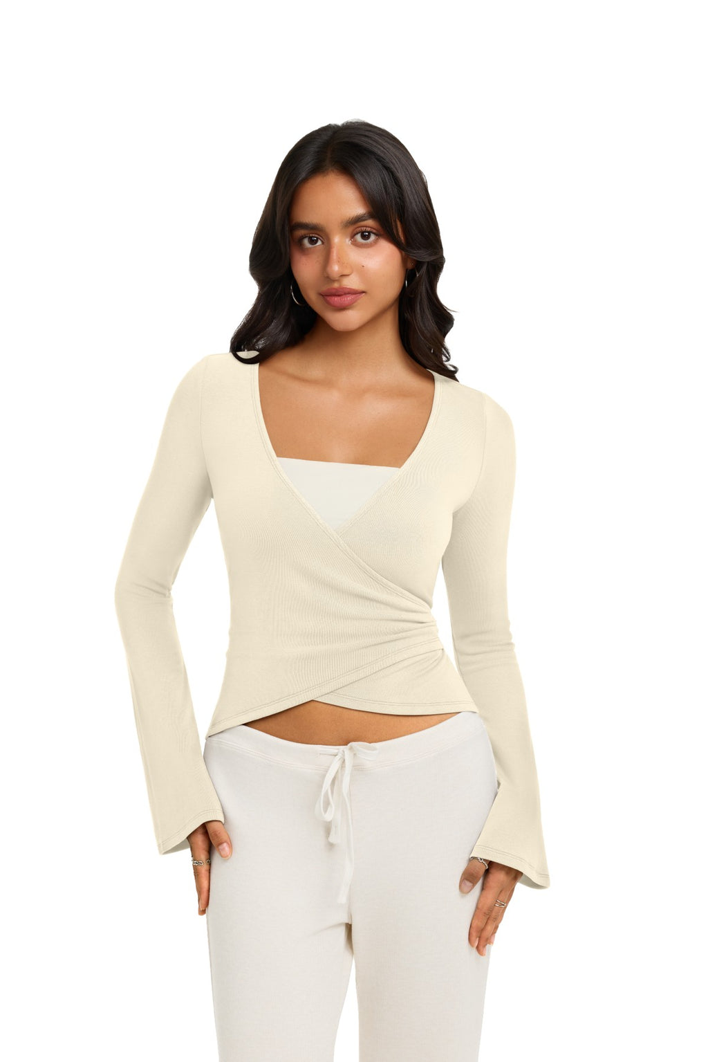Soft Comfort Wrap Top for Everyday Wear