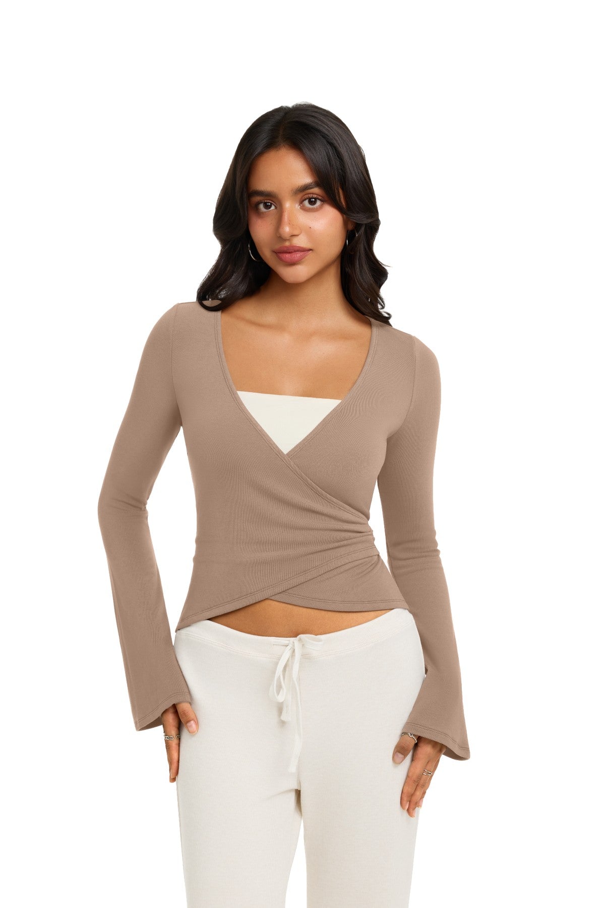 Soft Comfort Wrap Top for Everyday Wear