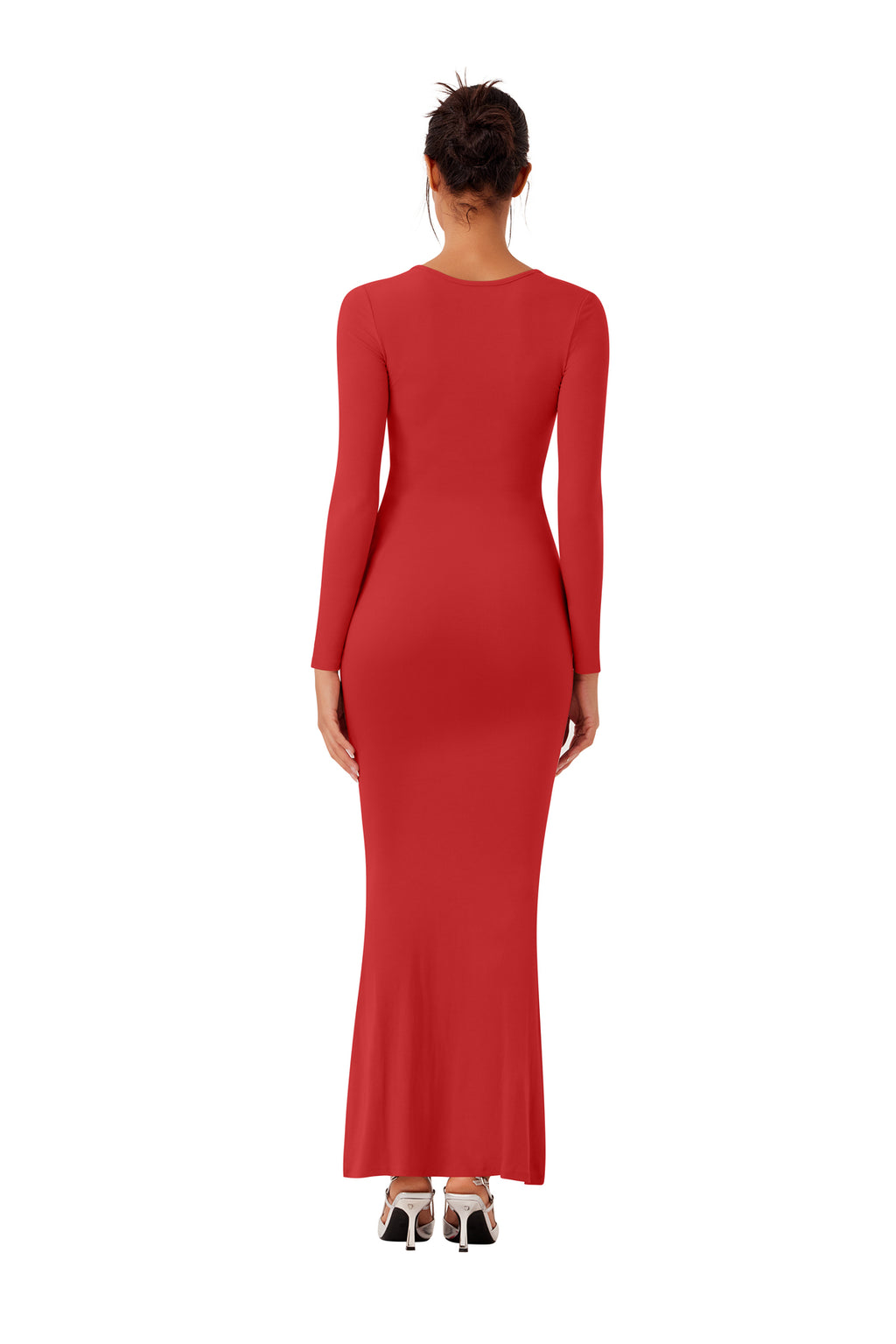 Enchanted Forest Square Neck Mermaid Dress