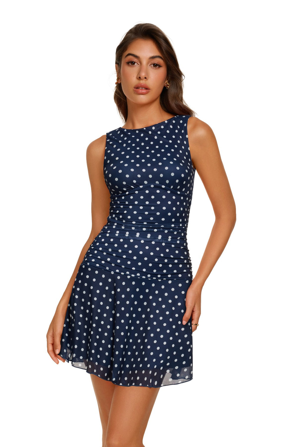 Ensign Blue Polka Dot