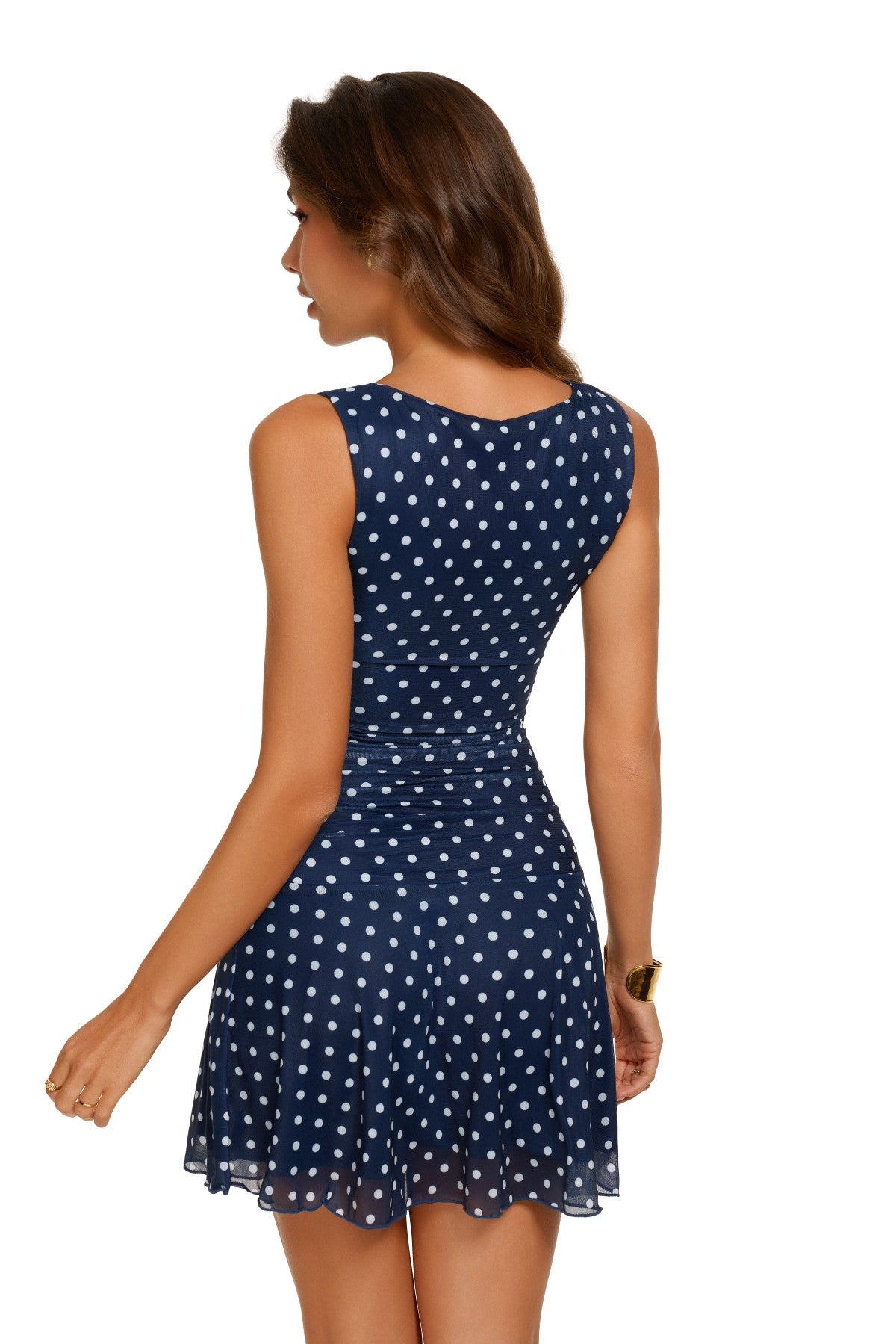 Ensign Blue Polka Dot