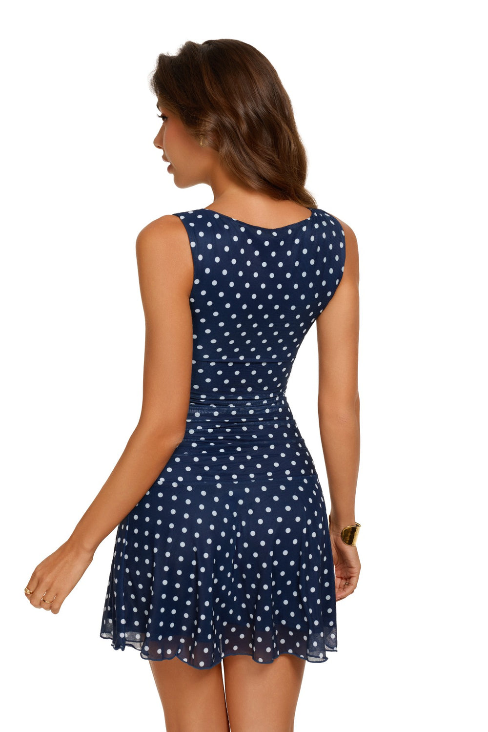 Ensign Blue Polka Dot