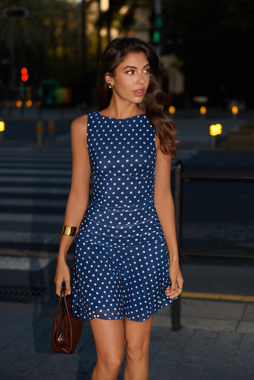 Ensign Blue Polka Dot