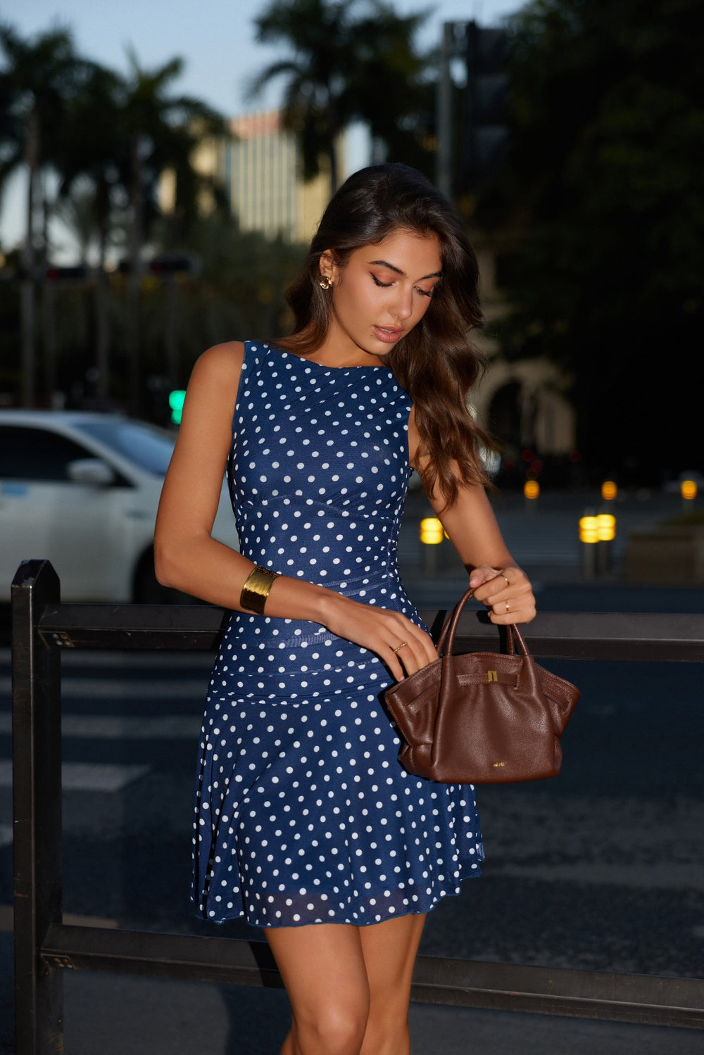 Ensign Blue Polka Dot