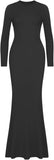 Minimalist Long Sleeve Mermaid Dress - REORIA