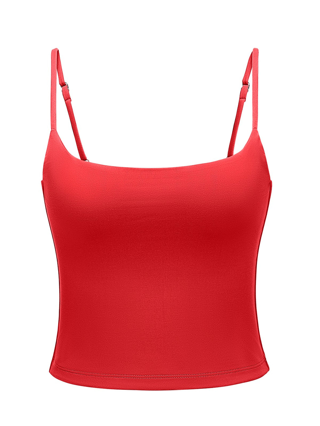 Adjustable Spaghetti Strap Seamless Camisole Crop Tops