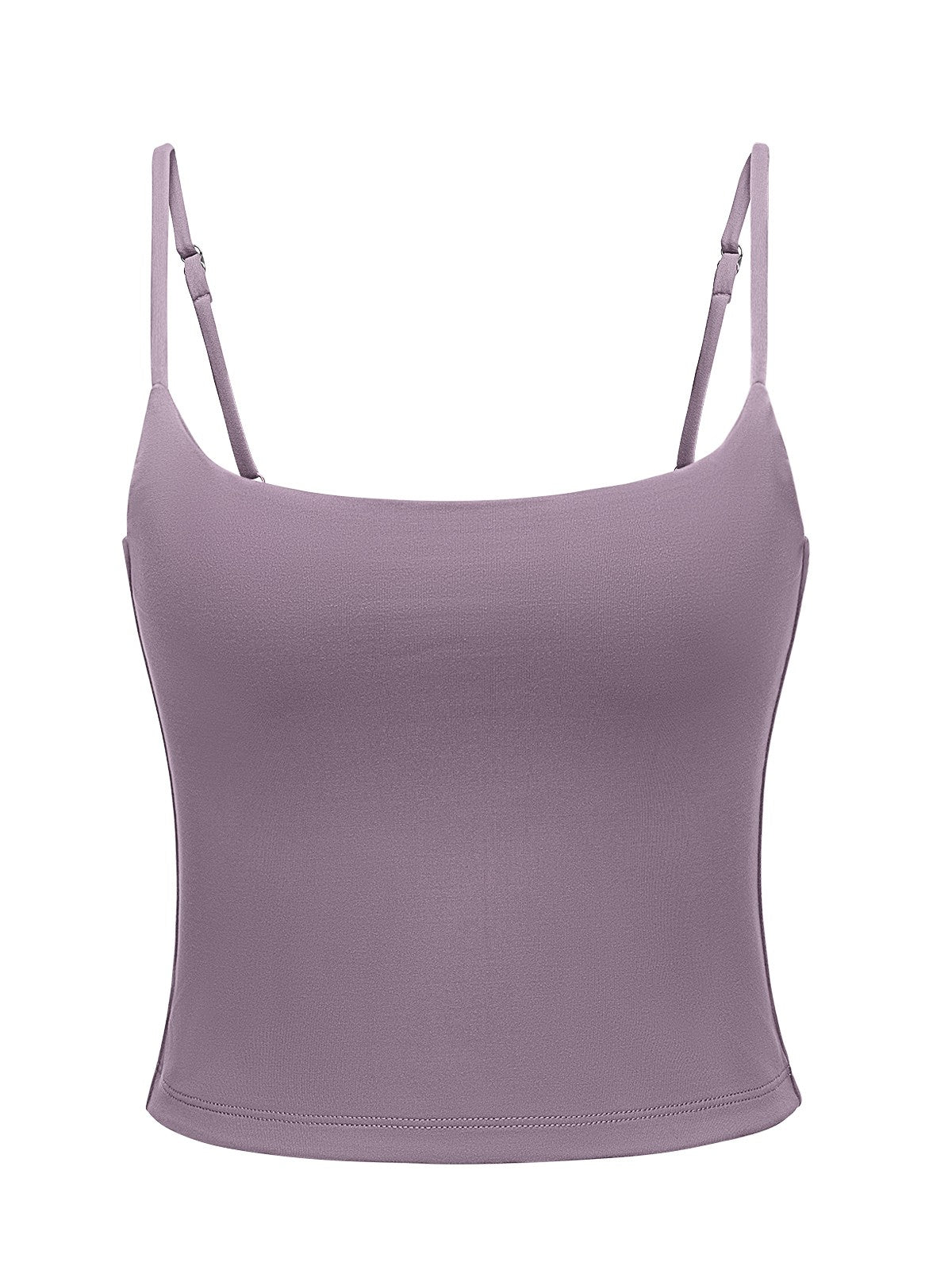 Adjustable Spaghetti Strap Seamless Camisole Crop Tops