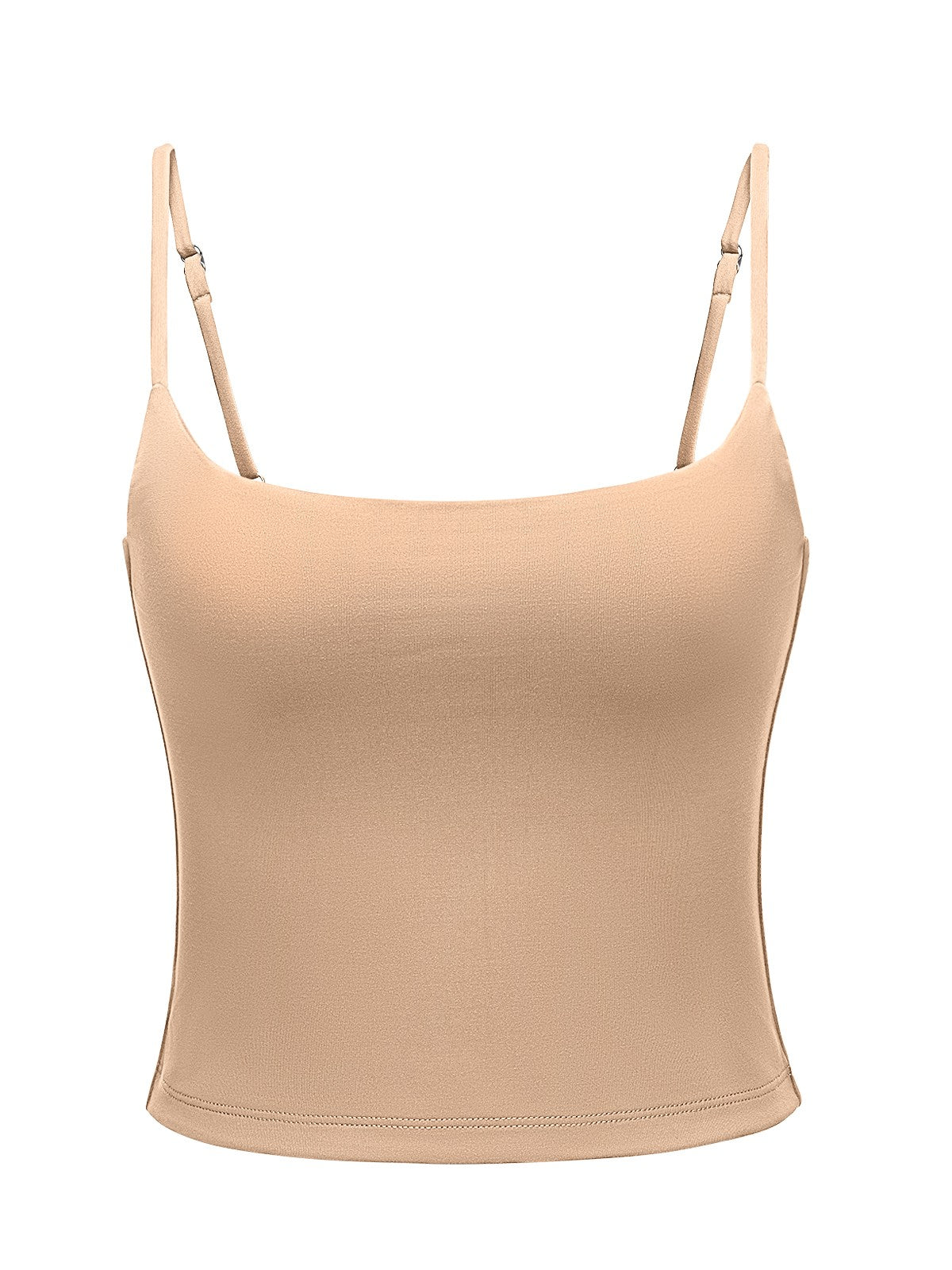 Adjustable Spaghetti Strap Seamless Camisole Crop Tops