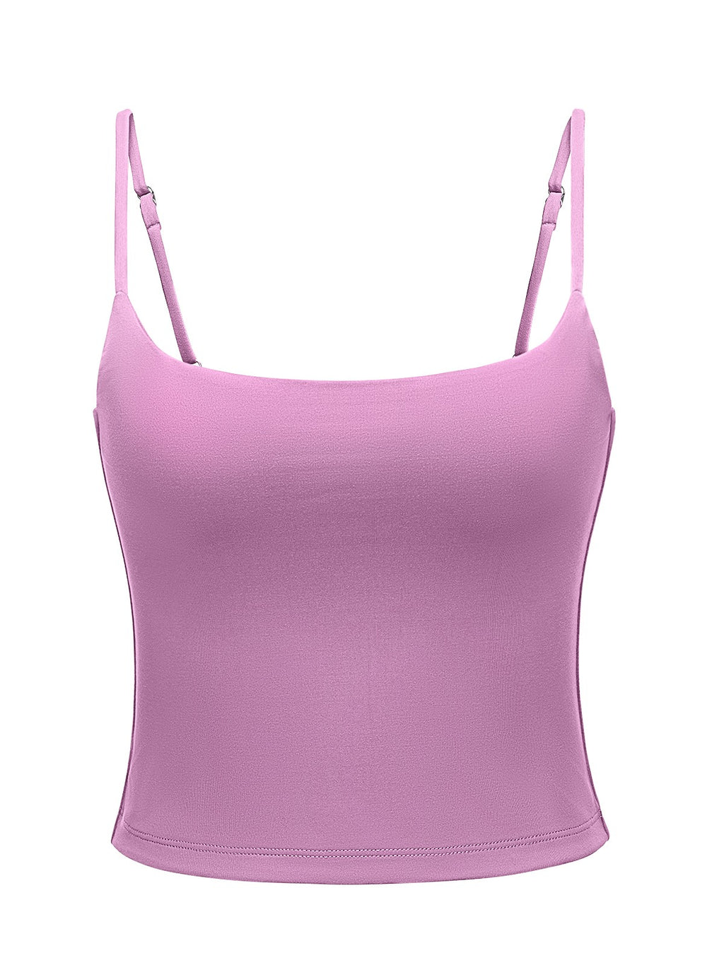 Adjustable Spaghetti Strap Seamless Camisole Crop Tops
