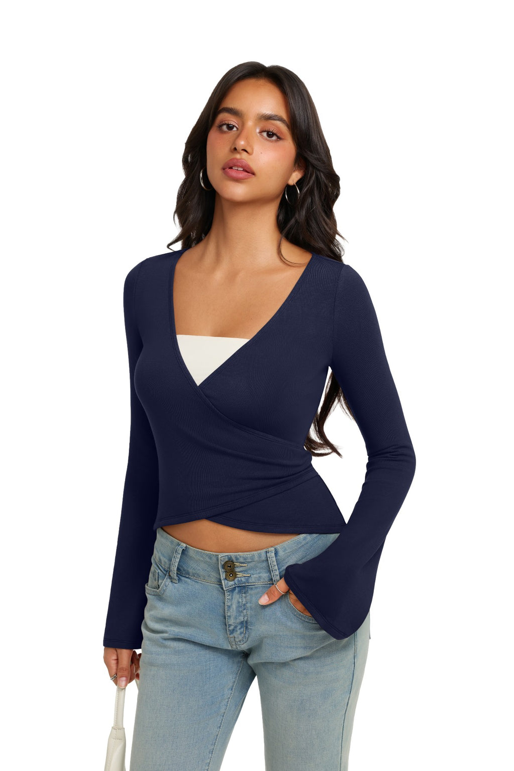 Soft Comfort Wrap Top for Everyday Wear