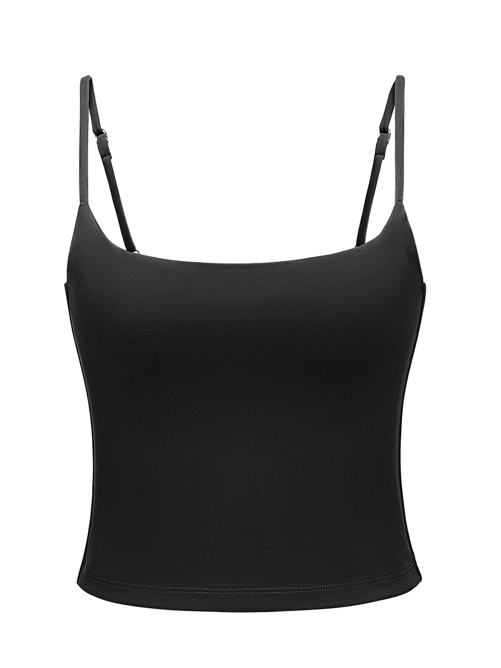 Adjustable Spaghetti Strap Seamless Camisole Crop Tops