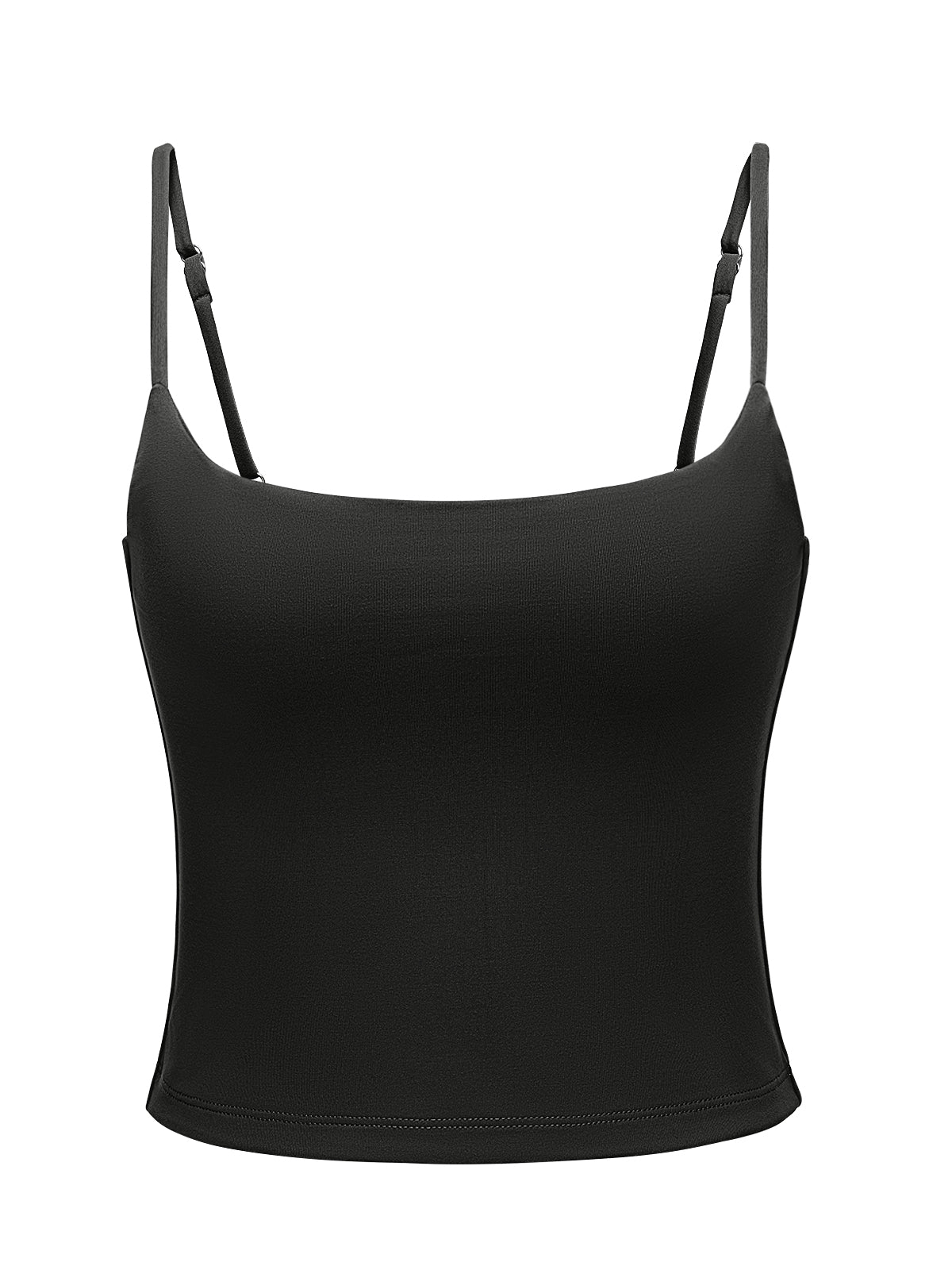 Adjustable Spaghetti Strap Seamless Camisole Crop Tops
