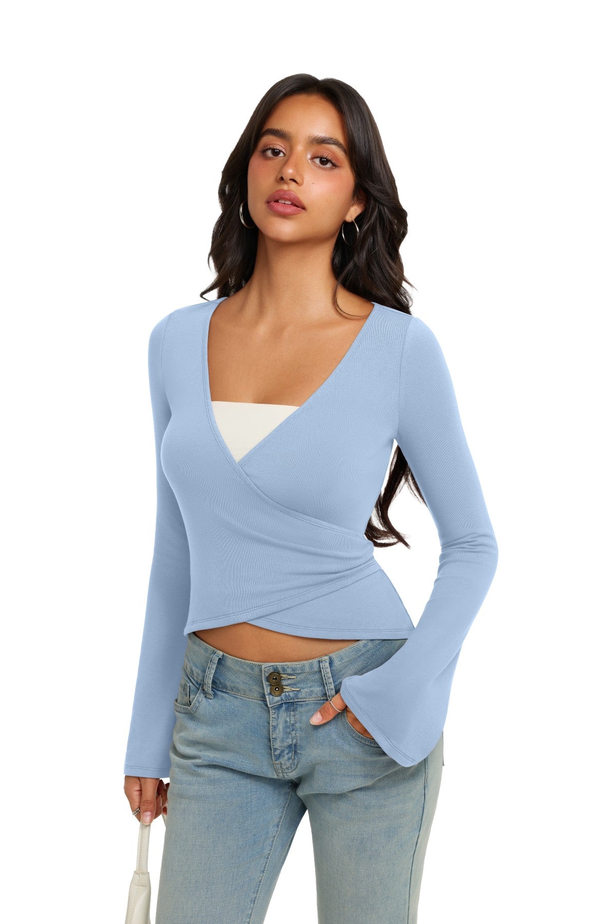 Soft Comfort Wrap Top for Everyday Wear