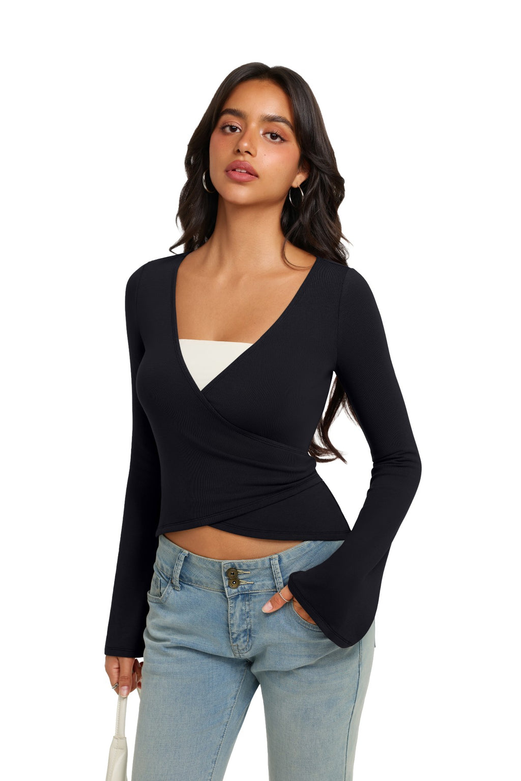 Soft Comfort Wrap Top for Everyday Wear