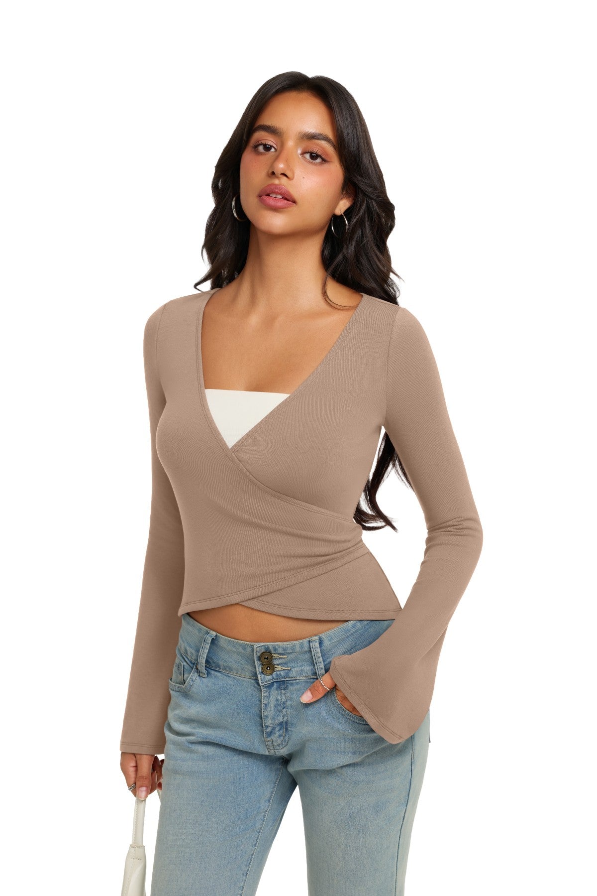 Soft Comfort Wrap Top for Everyday Wear
