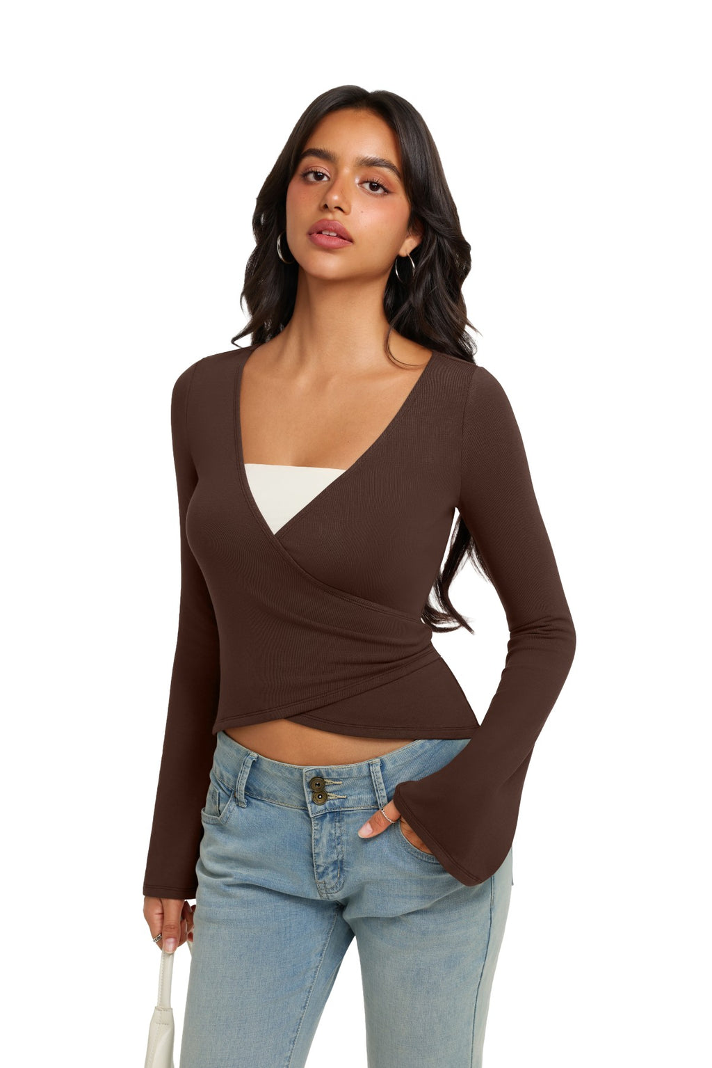 Soft Comfort Wrap Top for Everyday Wear