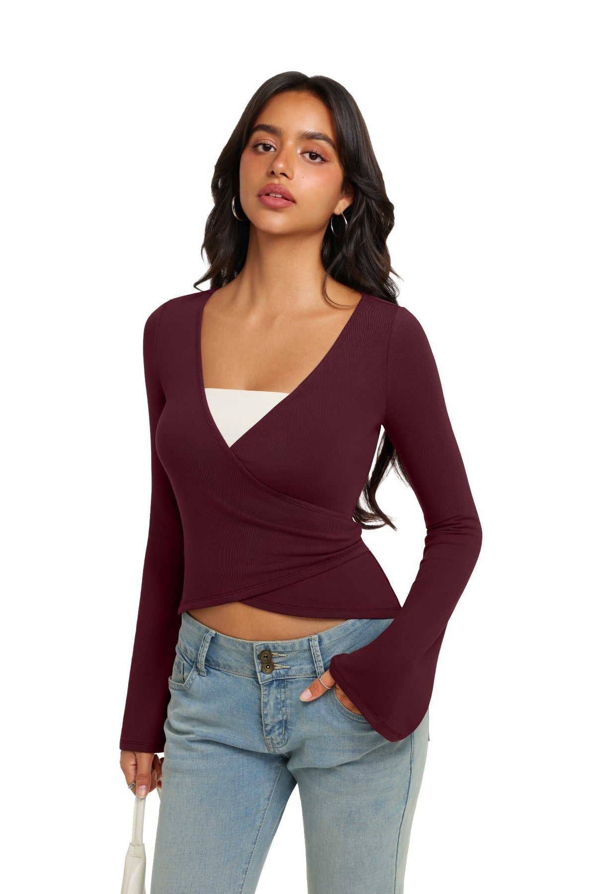 Soft Comfort Wrap Top for Everyday Wear
