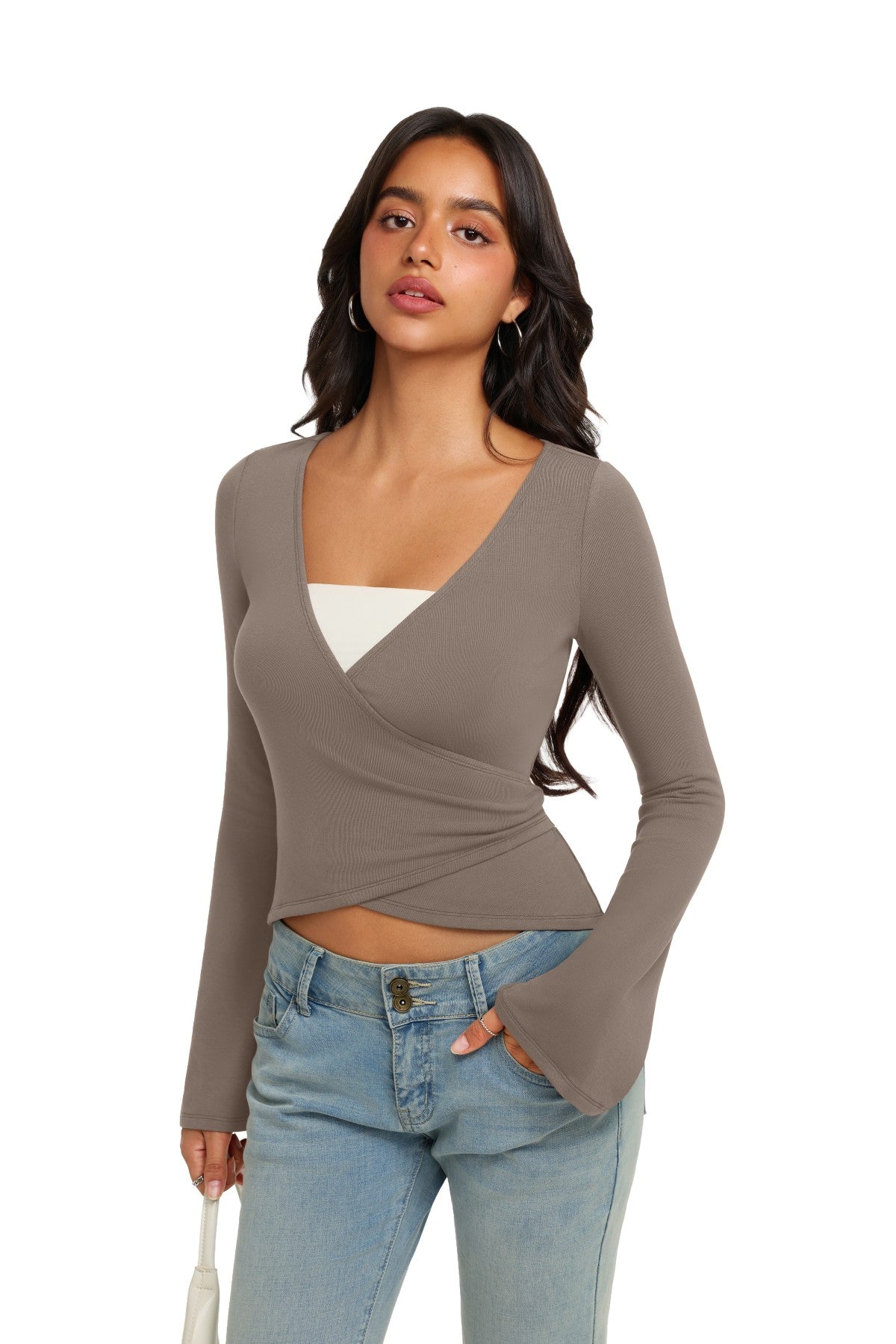 Soft Comfort Wrap Top for Everyday Wear