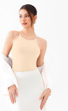 Tie Strap Halter Bodysuit
