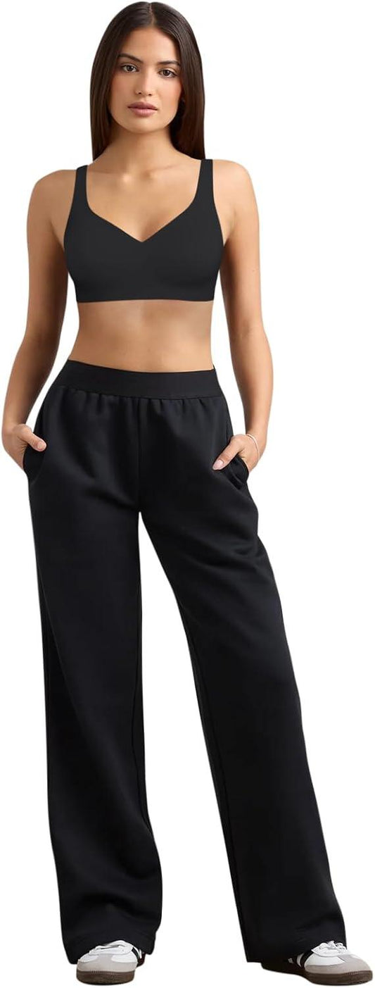 Lounge Comfortable Adjustable Everyday Bra Seamless Full-Coverage Padded Wirefree Bras - REORIA