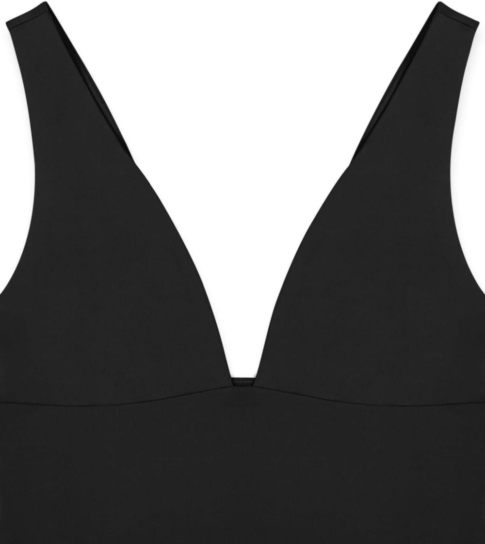 Serene Depths Deep V Top - REORIA