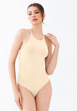 Tie Strap Halter Bodysuit