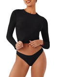Flawless Fit Long Sleeve Crop Top - REORIA