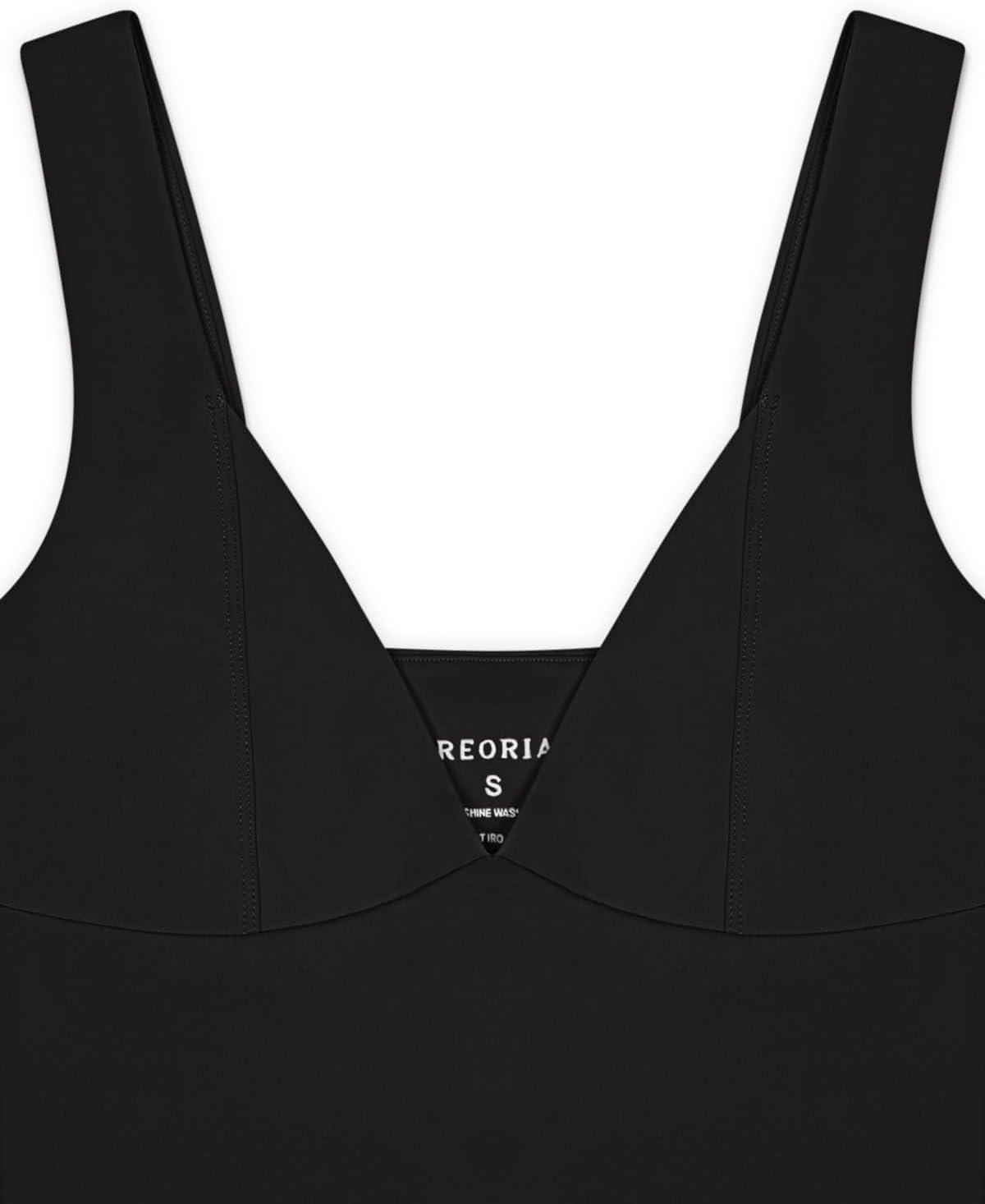 Sunset Blossom Deep V Crop Top - REORIA