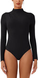 Whispers of Infinity High-Neck Bell Sleeve Bodysuit - REORIA