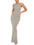 Simple Grace Sleeveless Mermaid Dress - REORIA