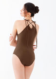 Tie Strap Halter Bodysuit
