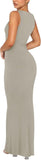 Siren's Silhouette Bodycon Mermaid Dress - REORIA