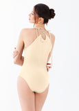 Tie Strap Halter Bodysuit