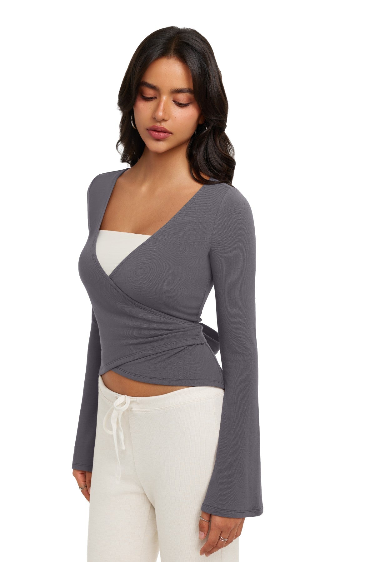 Soft Comfort Wrap Top for Everyday Wear