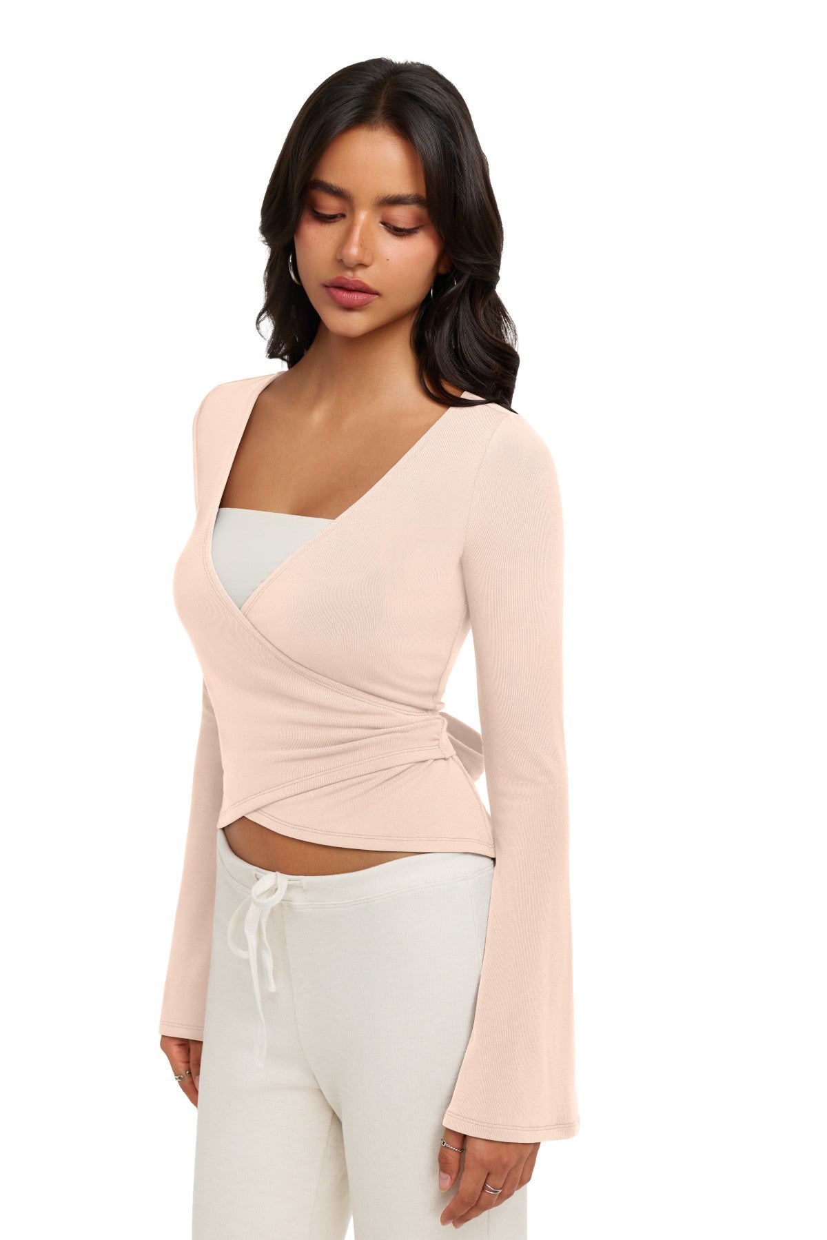 Soft Comfort Wrap Top for Everyday Wear