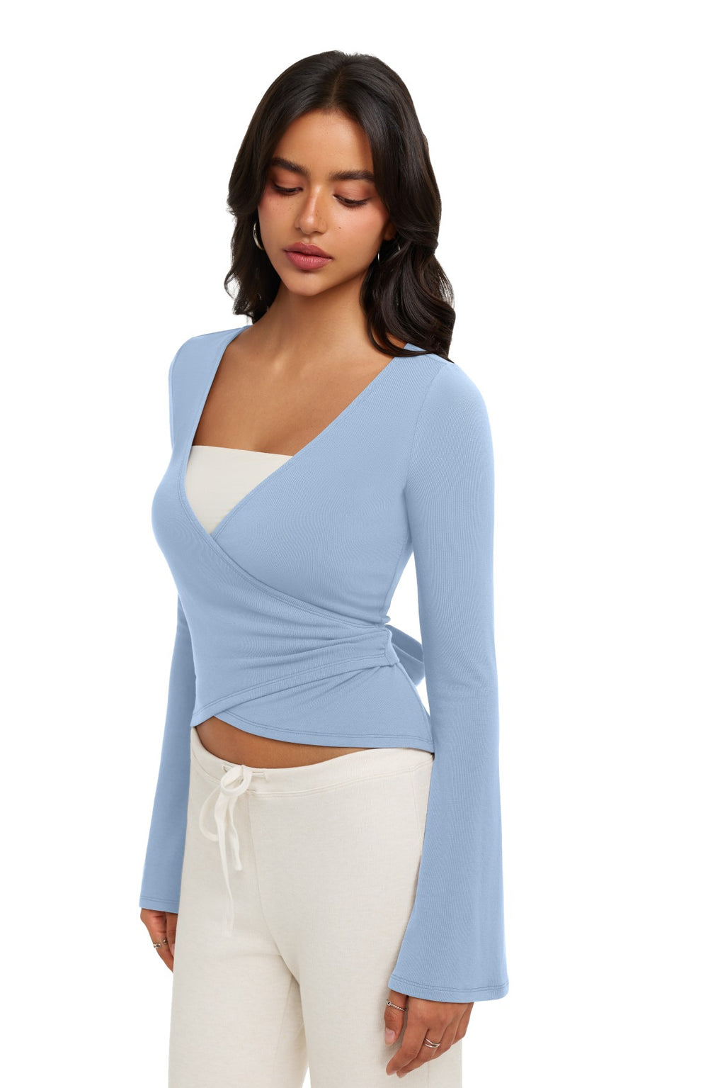 Soft Comfort Wrap Top for Everyday Wear