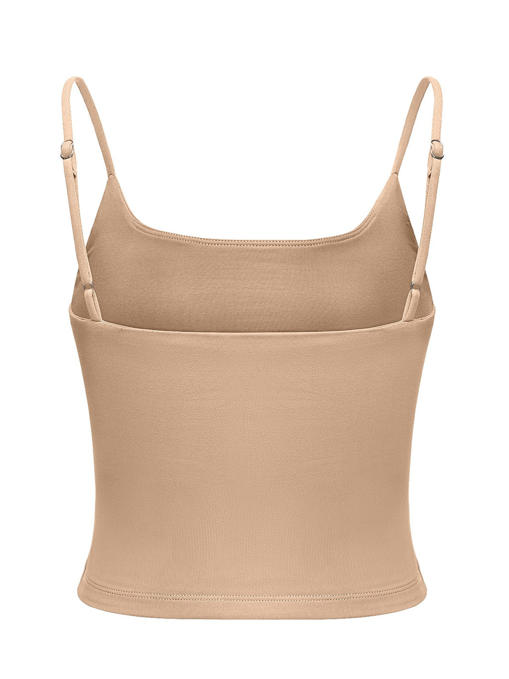 Adjustable Spaghetti Strap Seamless Camisole Crop Tops