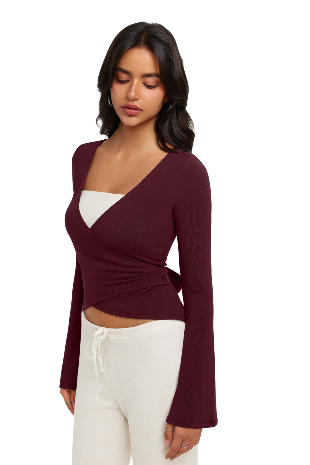 Soft Comfort Wrap Top for Everyday Wear