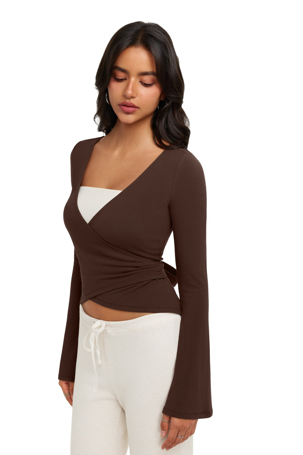 Soft Comfort Wrap Top for Everyday Wear