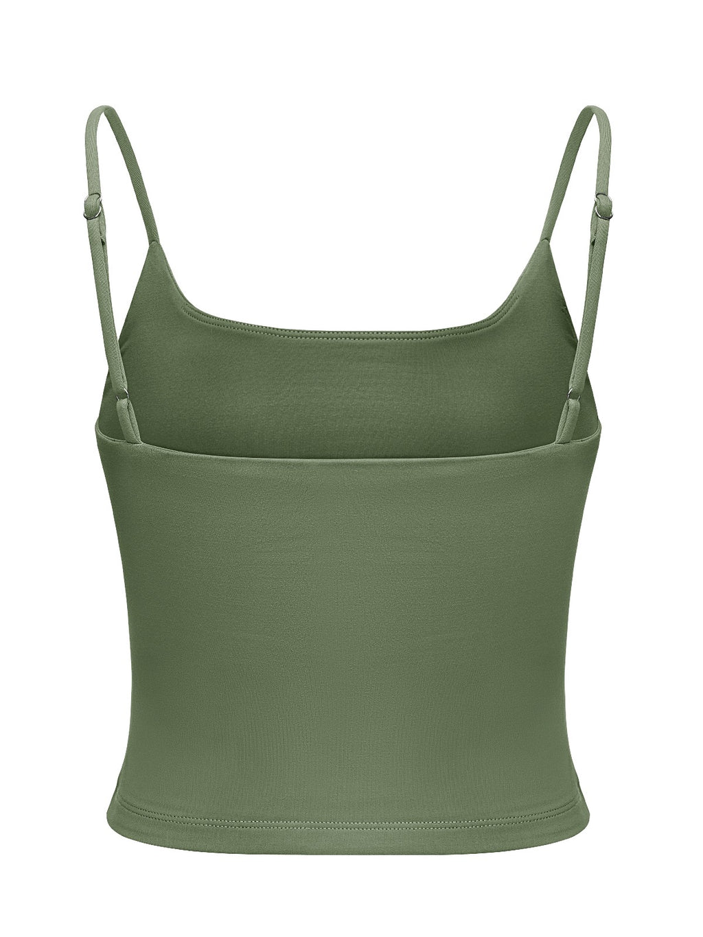 Adjustable Spaghetti Strap Seamless Camisole Crop Tops