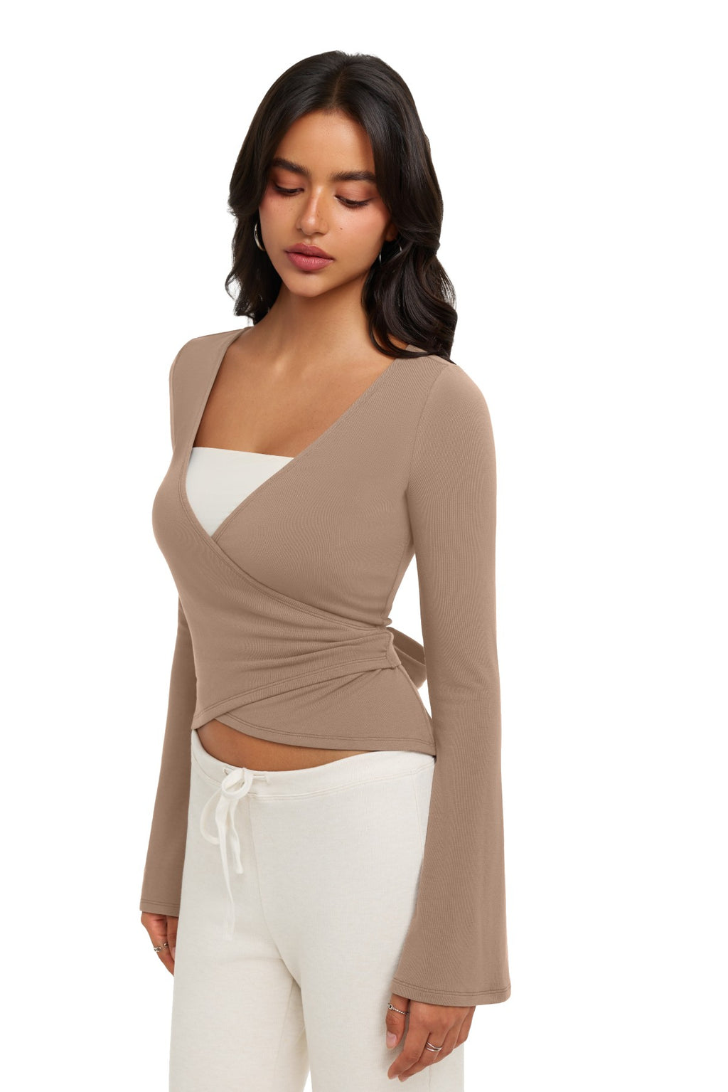 Soft Comfort Wrap Top for Everyday Wear