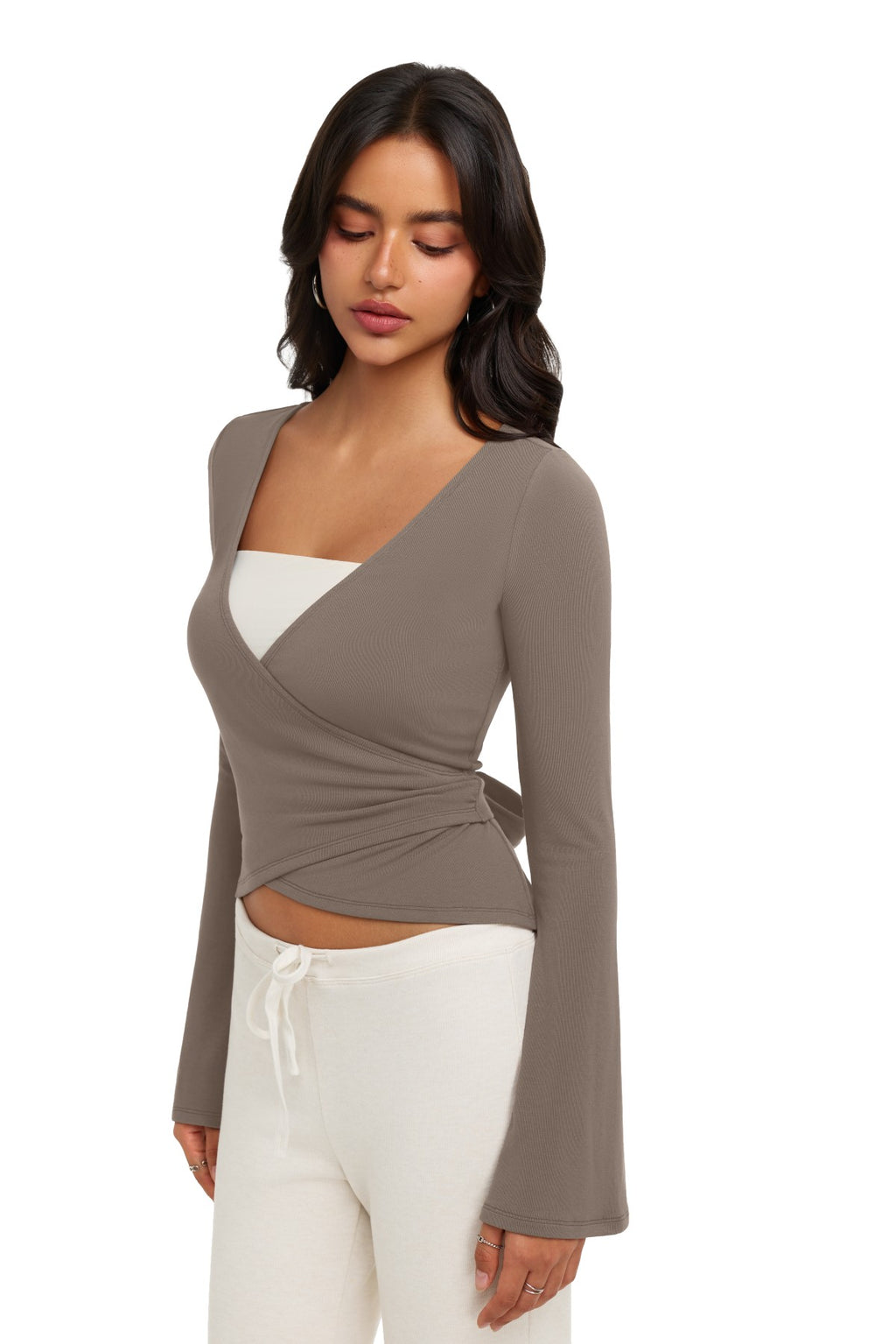 Soft Comfort Wrap Top for Everyday Wear