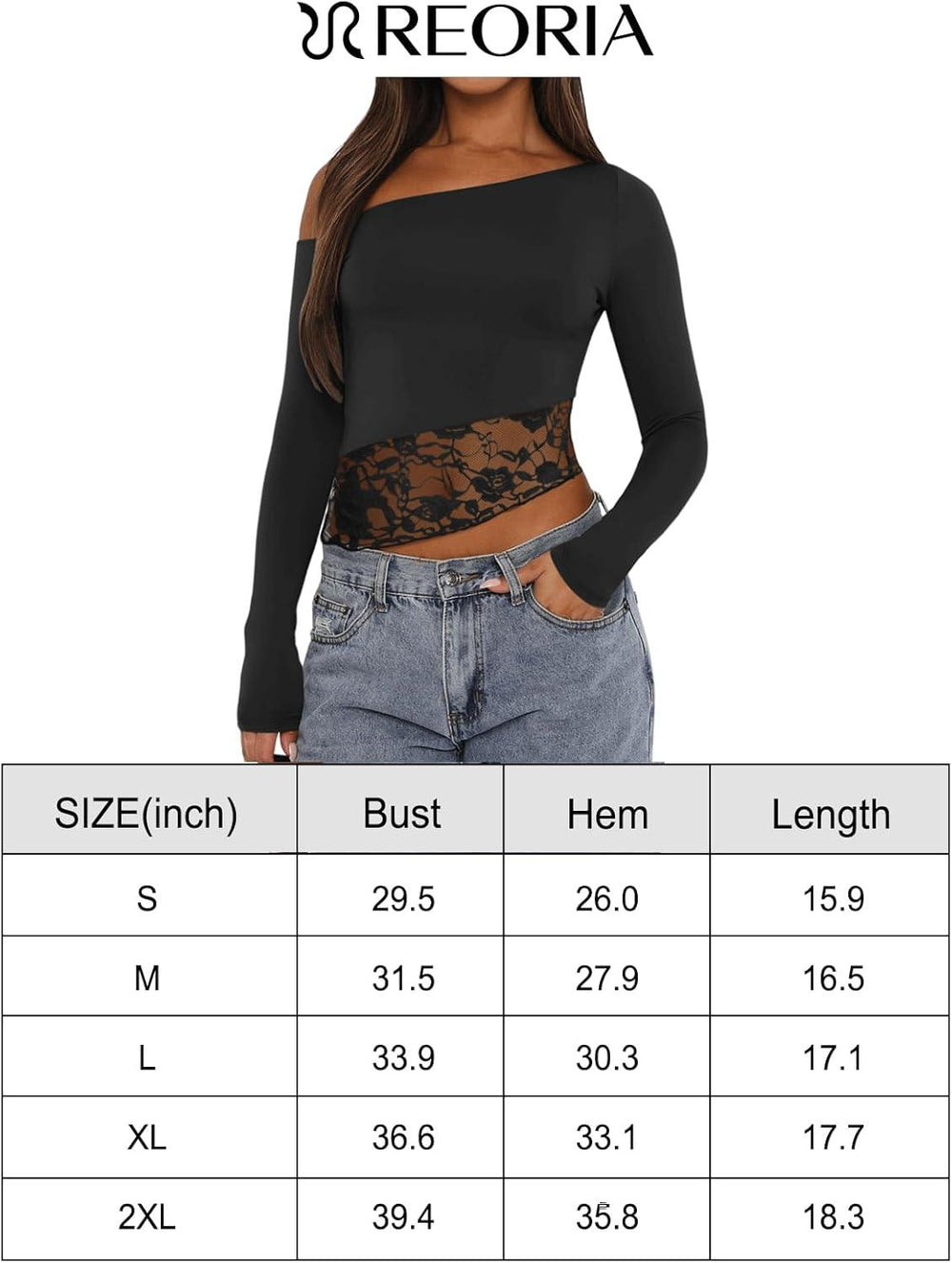 Seductive Lace Off-Shoulder Cropped Top - REORIA