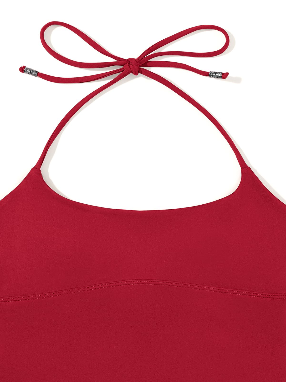 Sexy Halter Backless Double Lined Tank Top