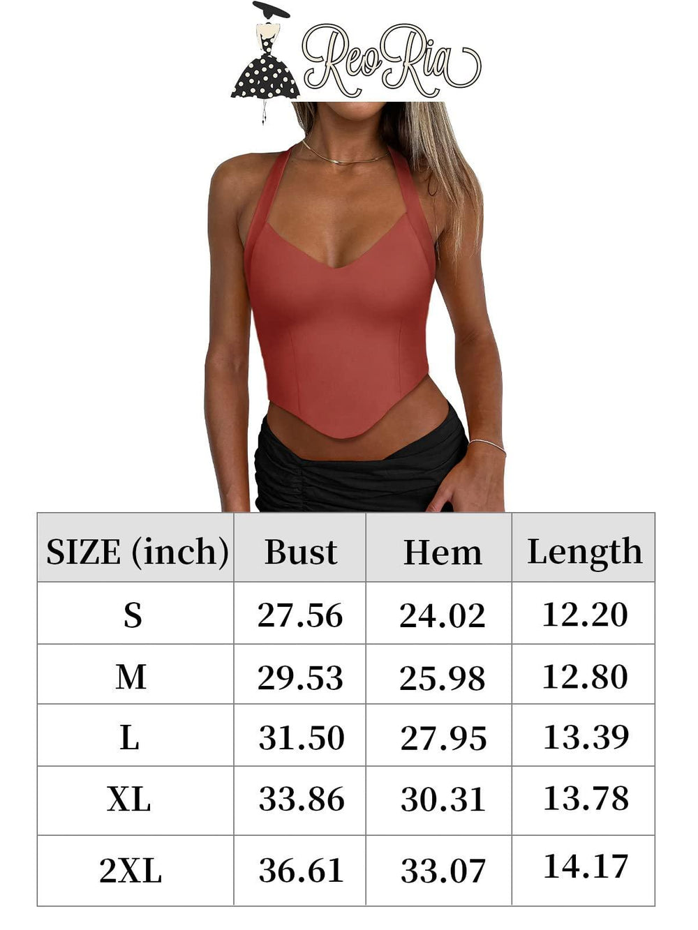 Radiant Poise Halter Corset Top - REORIA