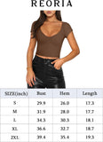 Mirage Siren V Neck Cropped Top - REORIA