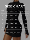 Sleek Vision Zip-Front Bodycon Mini Dress - REORIA